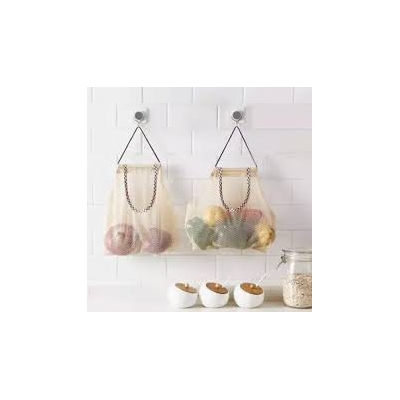 Giỏ đựng đồ/ giỏ lưới đựng hoa quả, hành tỏi, rau củ có dây treo