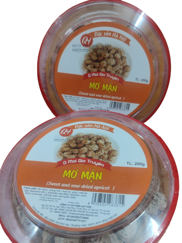 Mơ mặn Quý Hợp 200g