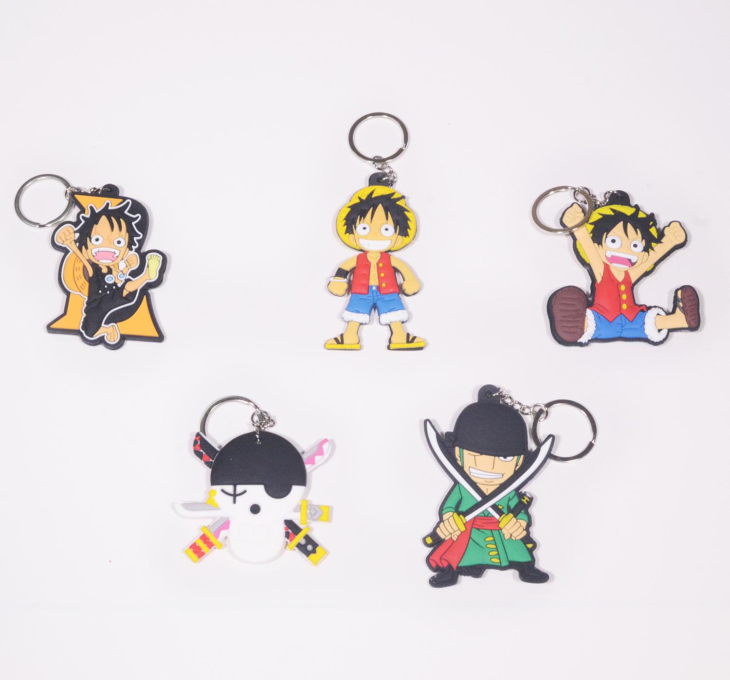 [7-11/12 VOUCHER 8%][thanh lý bán lỗ] Móc khóa Anime cao su - One Piece [AAM] [PGN18]