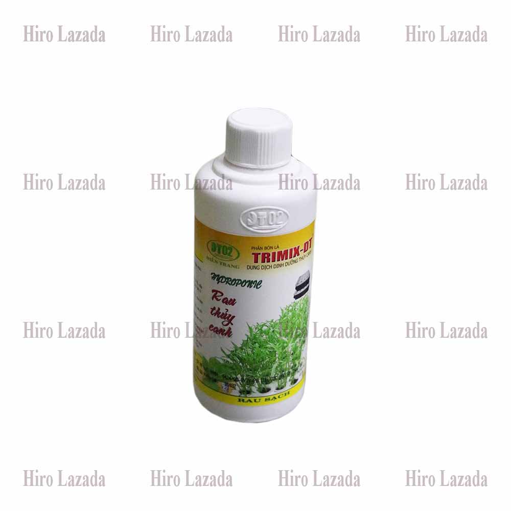 Dung dịch thủy canh rau Điền Trang TRIMIX-DT trồng rau sạch tốt cho sức khỏe