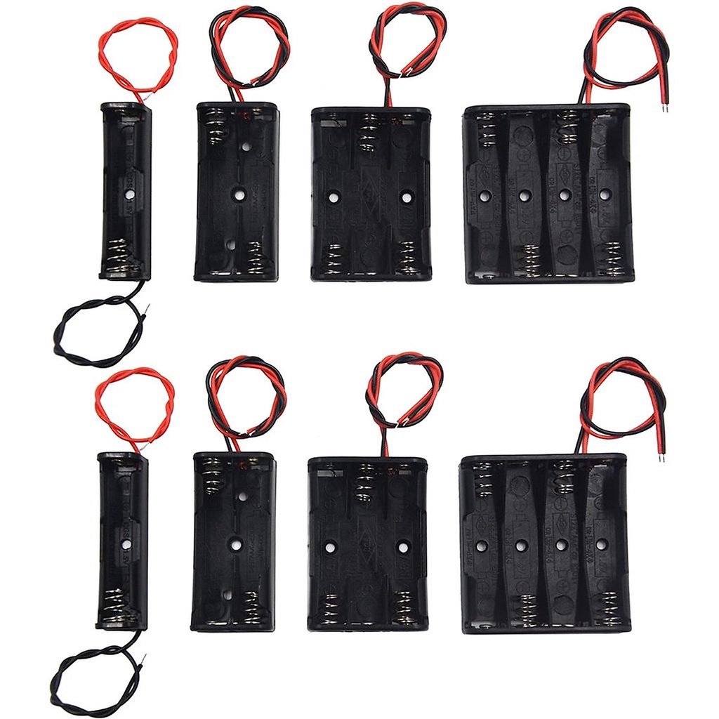 Hộp Đế Pin 1,5V 2 - 3 - 4 Pin AAA (Pin tiểu nhỏ)