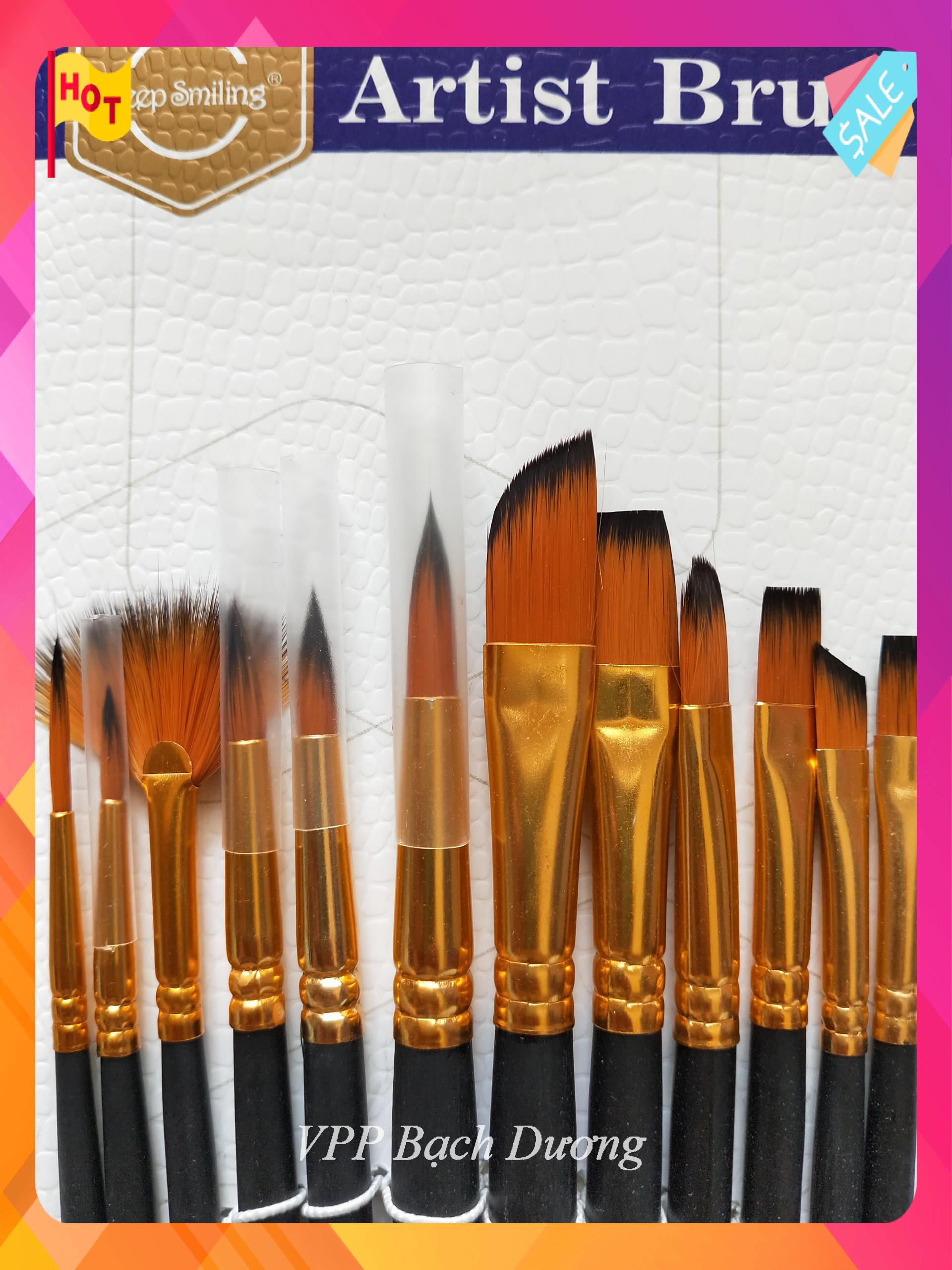 Cọ 6 cây đủ loại - 6308- vĩ