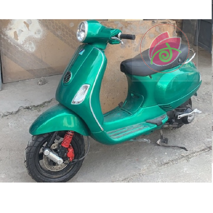 Y017 SƠN SAMURAI MÀU màu XANH LÁ CANDY