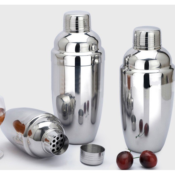 Bình lắc shaker inox 350ml, 550ml, 750ml