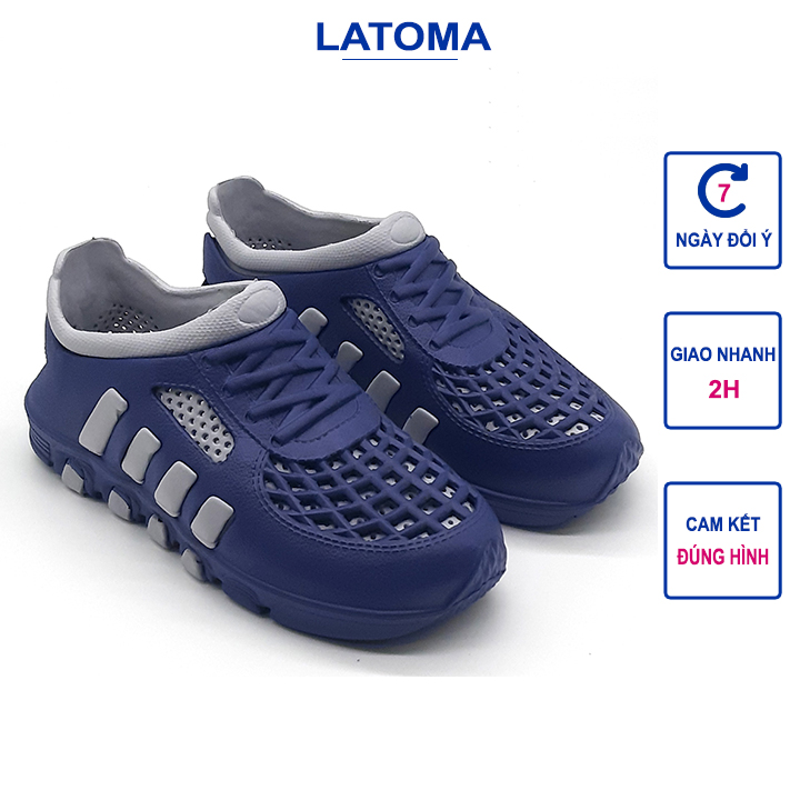 Giày bít mũi rọ nam chất liệu êm chân chống trơn thời trang Latoma TA2021 (Nhiều màu)