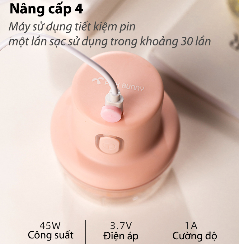 [HCM]Máy xay mini không dây bằng điện SAGOKER