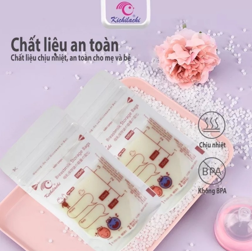 Túi Trữ Sữa Kichi 100ML 30 gói