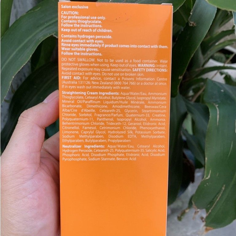 Bộ thuốc duỗi tóc Wella Creatine Straight 100ml x2 ( mới)