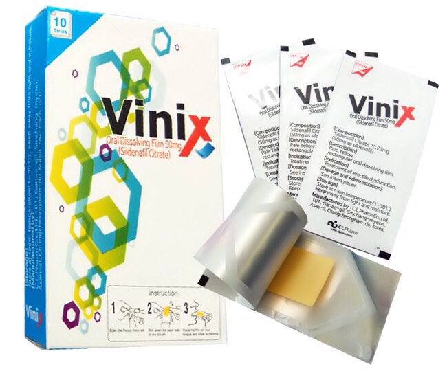 Tem ngậm Cường Dương Hàn Quốc Vinix 100mg