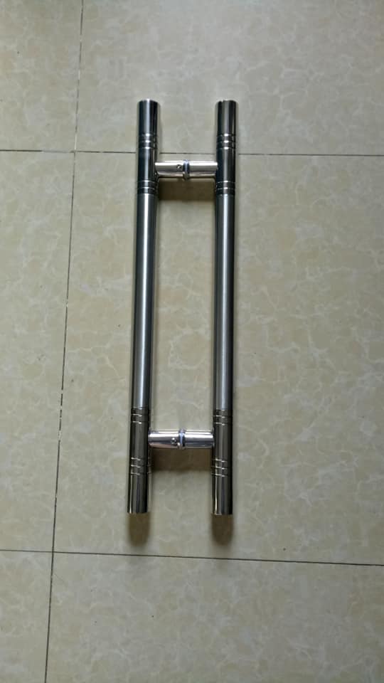 tay kéo cửa, Tay nắm cửa kính dài 60cm tâm lỗ 40