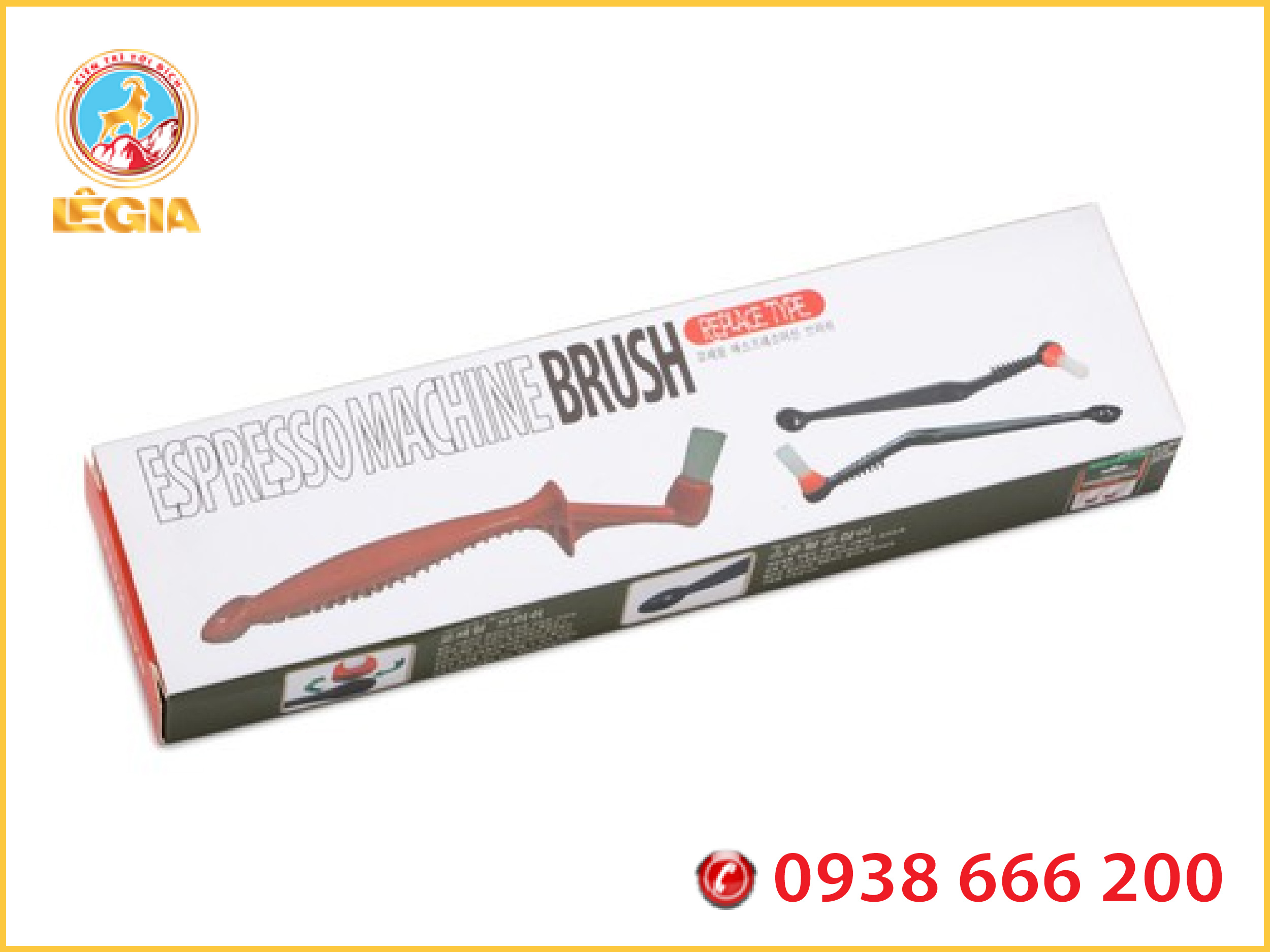 Cọ Vệ Sinh Đầu Pha Máy Pha Cafe Espresso Sợi Nylon