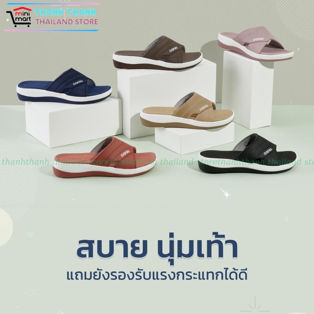 Dép nữ quai ngang Cania CW 42176