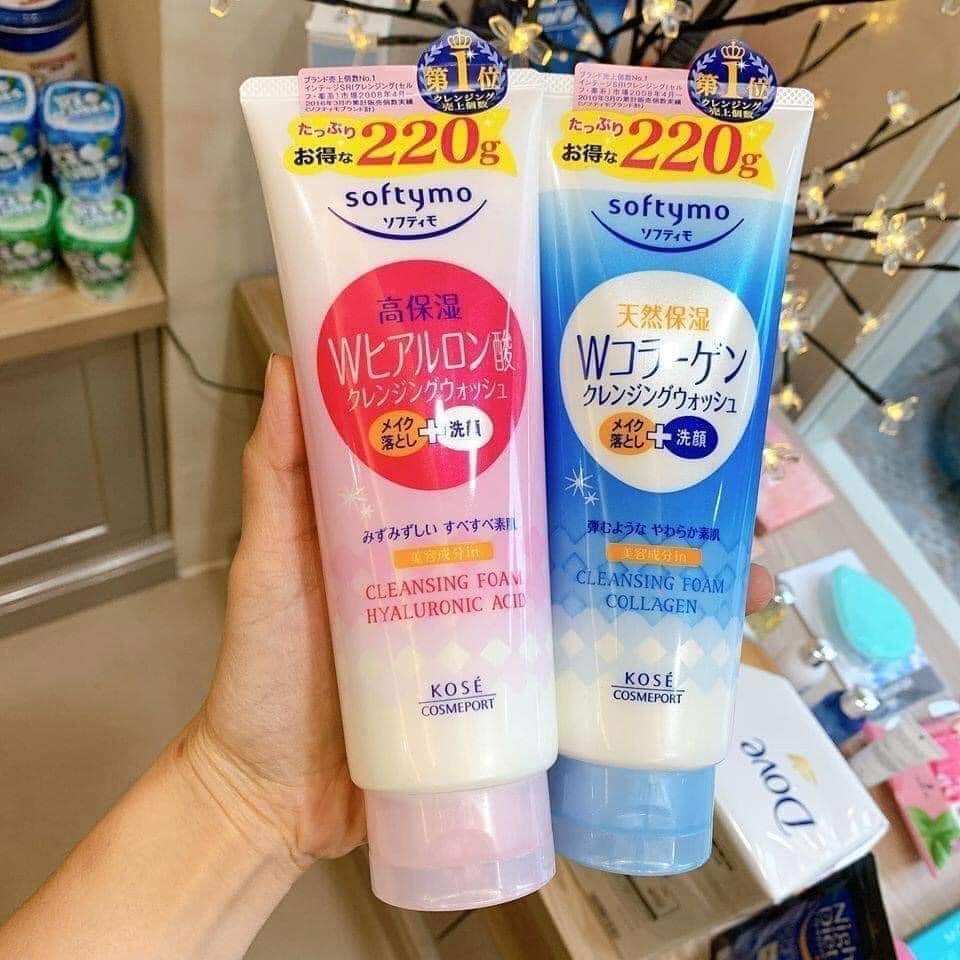 Sữa rửa mặt Kose Softymo Nhật (phiên bản 220g)