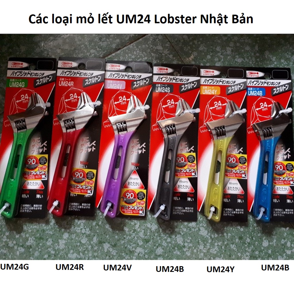[HCM]1 Mỏ lết Lobtex UM24 mỏ lết Nhật Bản  mỏ lết cao cấp