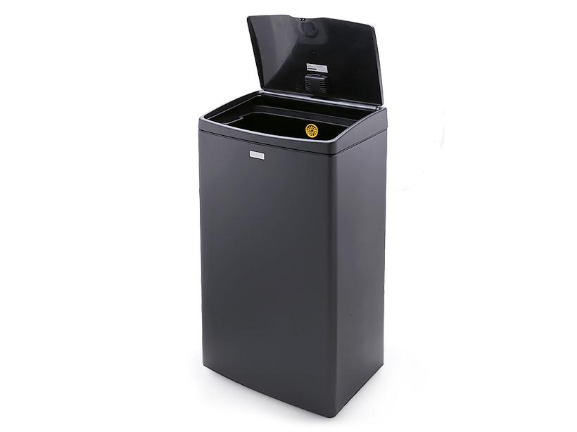 Thùng rác Fitis Mega vuông nhấn 40 lít  STL2-903