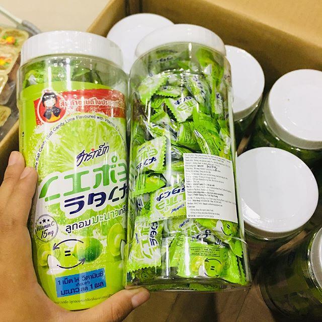 Kẹo Chanh Muối Hủ 100 Viên Thái Lan