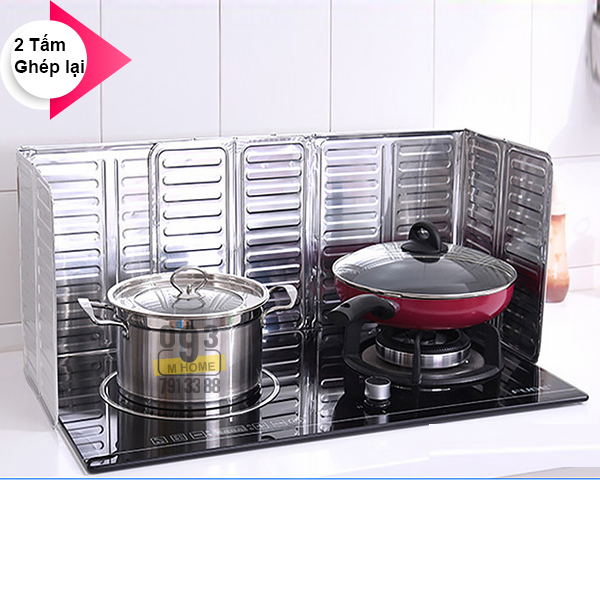 Combo 2 Tấm Chắn Văng Dầu Mỡ Tấm Ngăn Gió