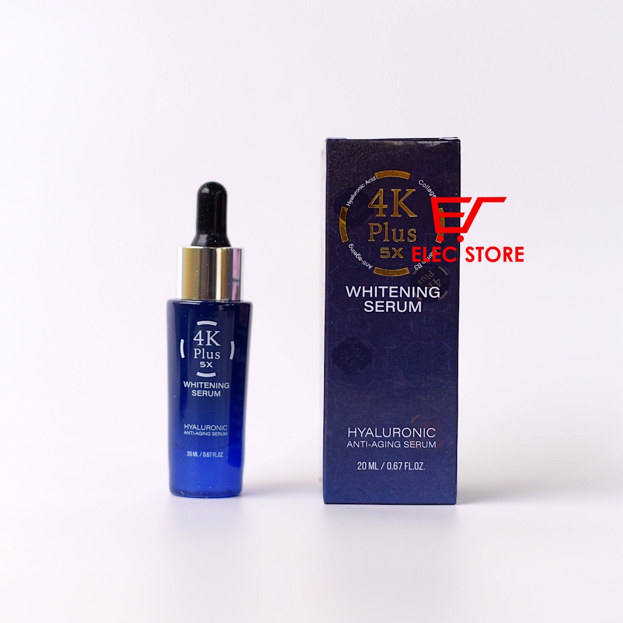 Serum dưỡng trắng da 4K plus Thái Lan 20ml