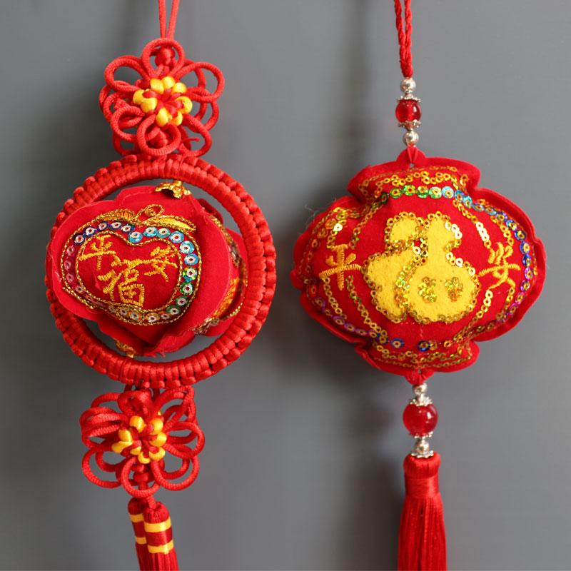 Phụ kiện trang trí tết  Dây treo Túi thơm và lục lạc trang trí cây mai cây đào trang trí cửa đón tết HPMTET