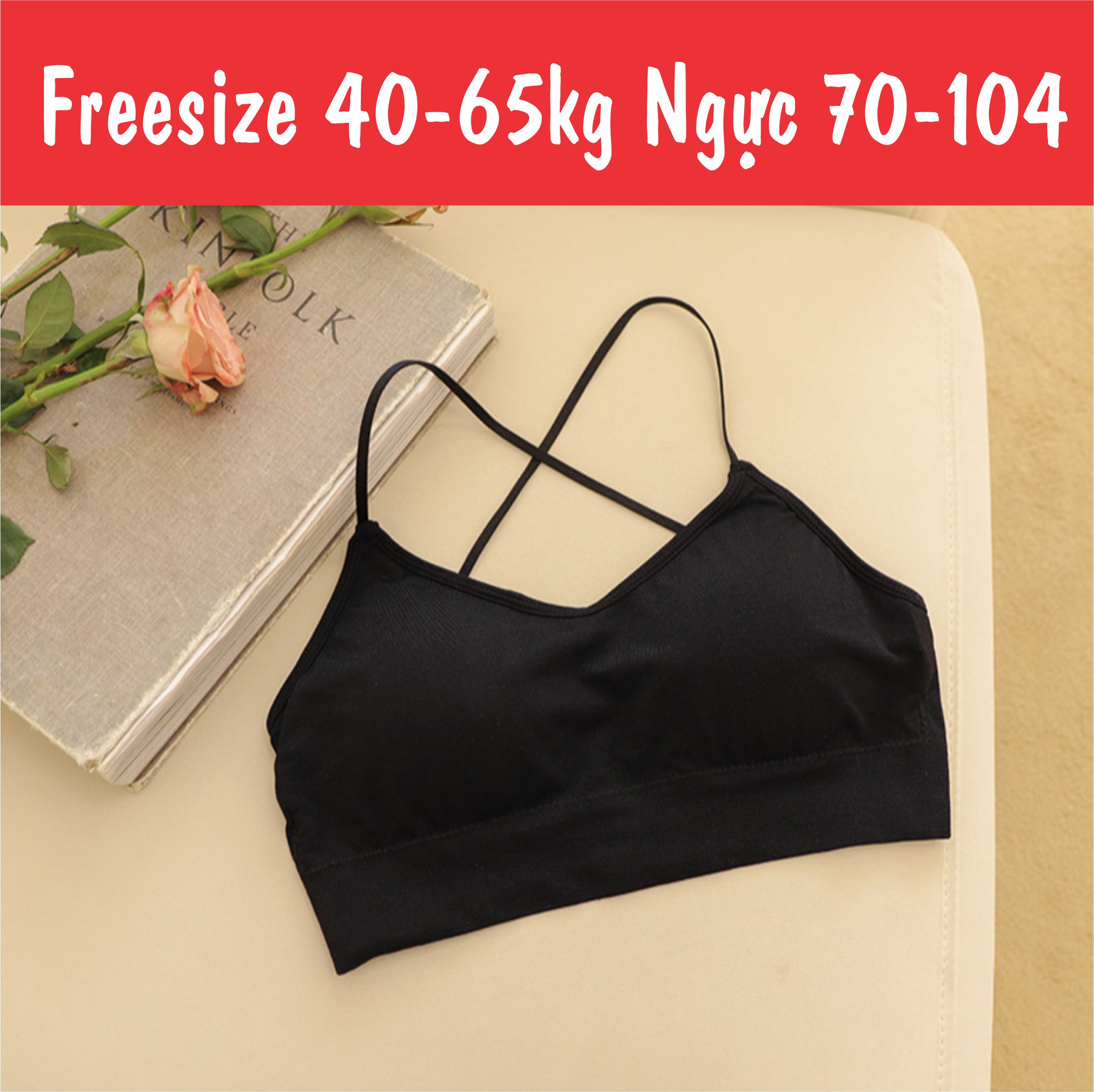 Áo 2 dây hở lưng dây chéo gợi cảm