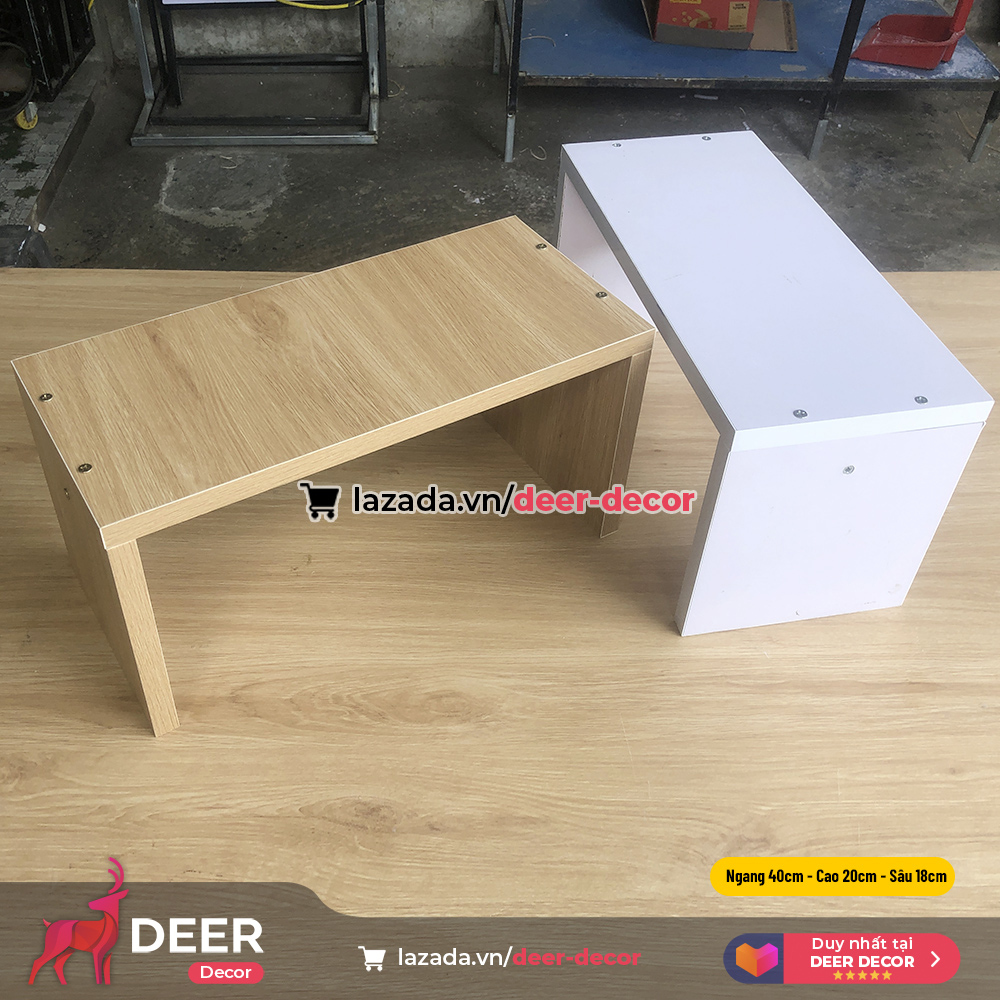 Shelf for pedicure manicure nail wooden MDF-deer decor