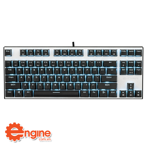 [HCM]BÀN PHÍM E-DRA EK3087 RED SWITCH
