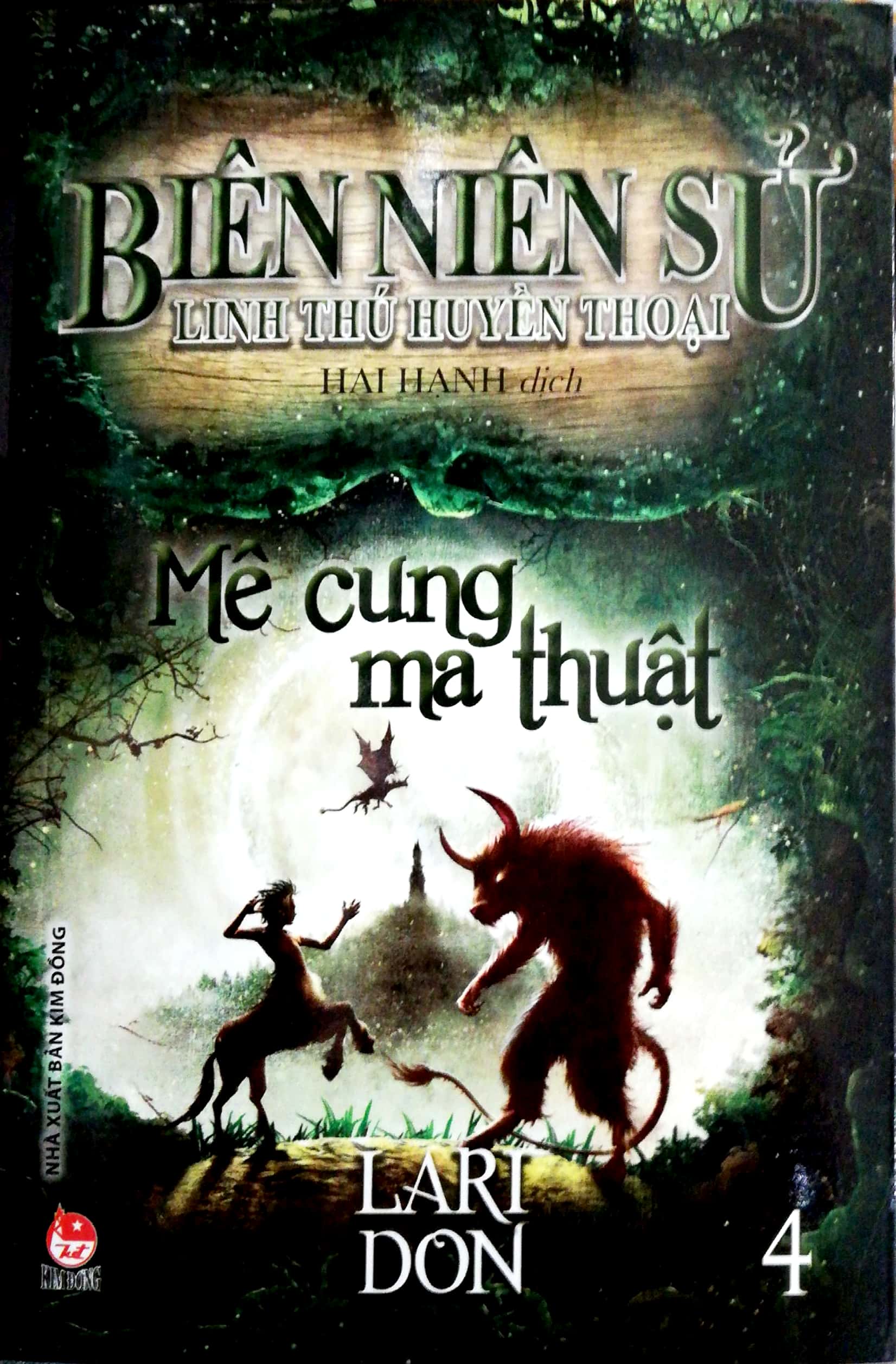 Fahasa - Biên Niên Sử Linh Thú Huyền Thoại - Tập 4 - Mê Cung Ma Thuật