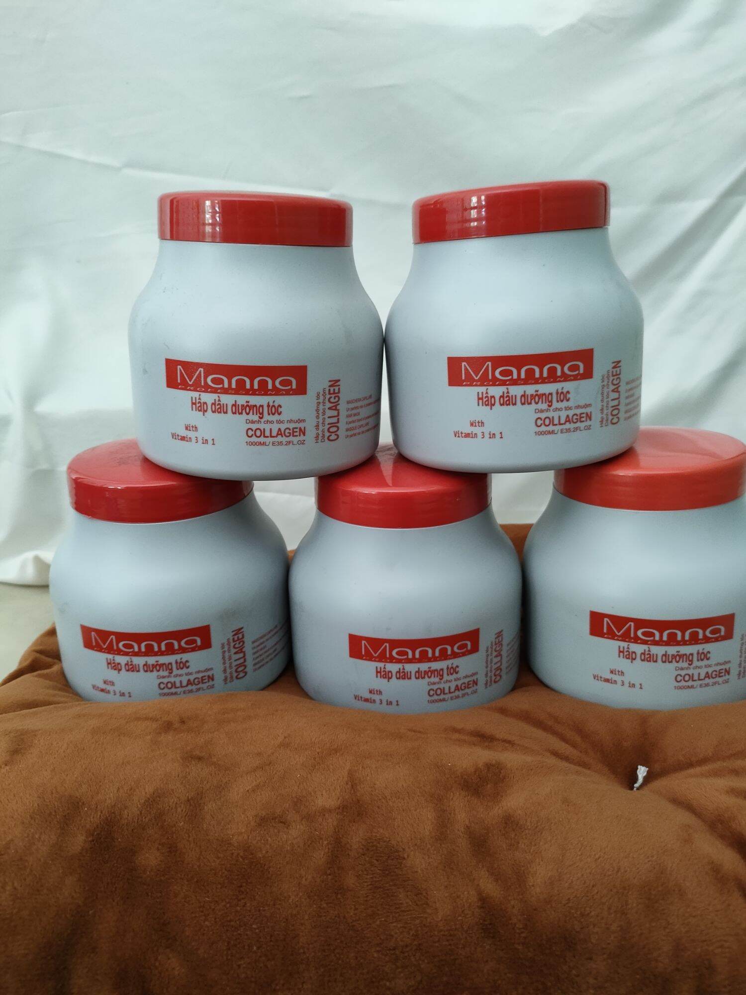 HẤP DẦU DƯỠNG TÓC MANNA CHÍNH HÃNG (COMBO 3 HỦ)