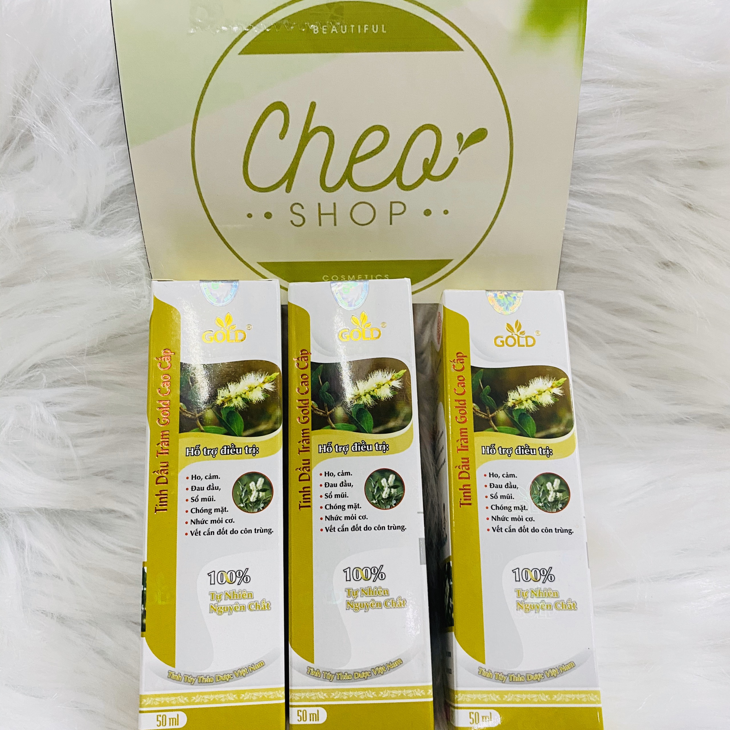 [HCM][CHÍNH HÃNG] Tinh dầu tràm Gold Cao cấp 50ml