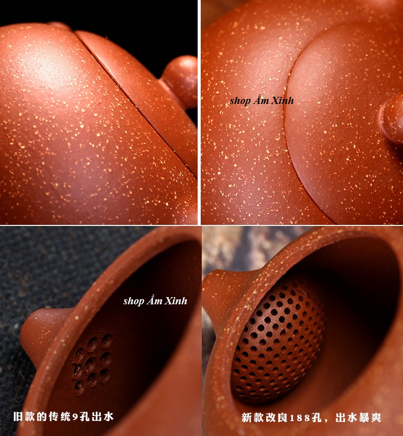 Ấm Tử Sa Nghi Hưng Tây Thi (180ml)