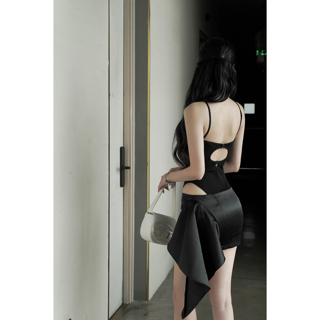 Chân váy lưng thấp BAGEL SKIRT - Tipblu