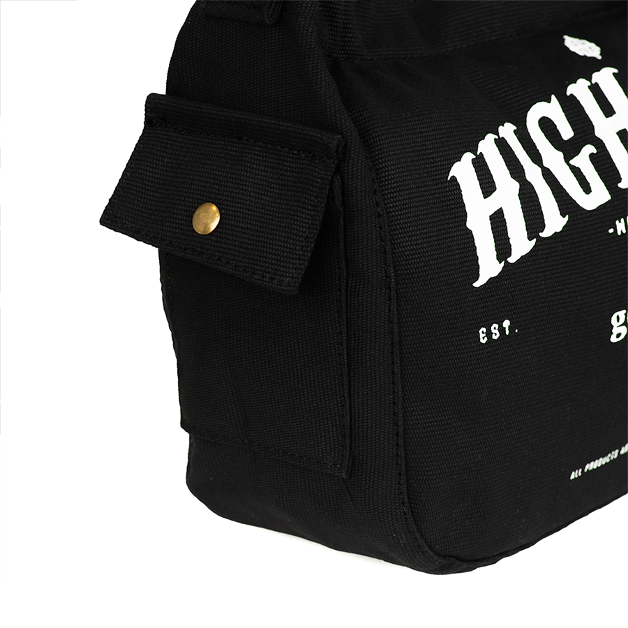 TÚI ĐEO CHÉO HIGHCLUB Shoulder Bag CANVAS ĐEN