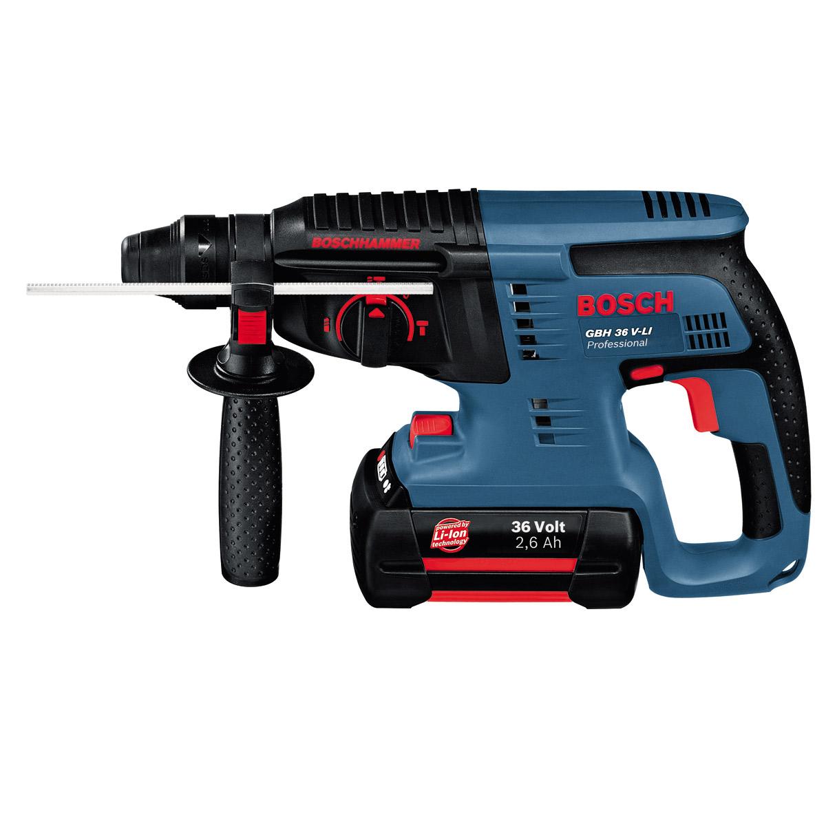 MÁY KHOAN BÚA DÙNG PIN BOSCH GBH 36V-LI