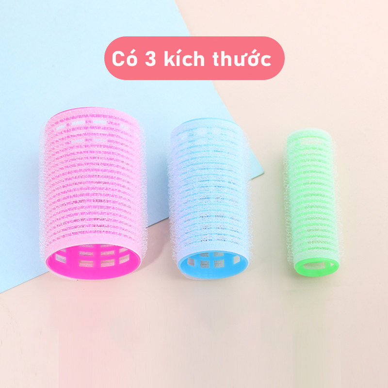 [COMBO 5] Lô Cuốn Tóc Quấn Tóc - Lô Uốn Tóc Mái Không Nhiệt Tự Dính