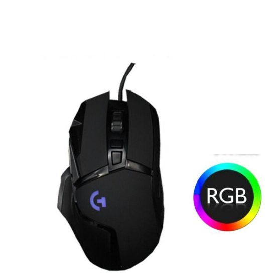 Chuột Gaming Led rgb  G502 (Đen)LED Backlit  Có Dây