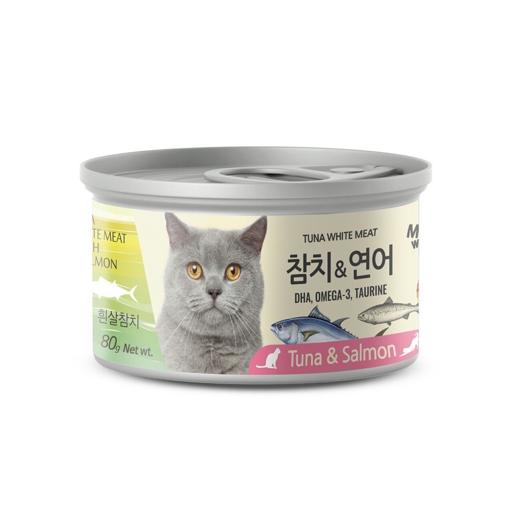 Pate Meowow cho mèo lon 80g