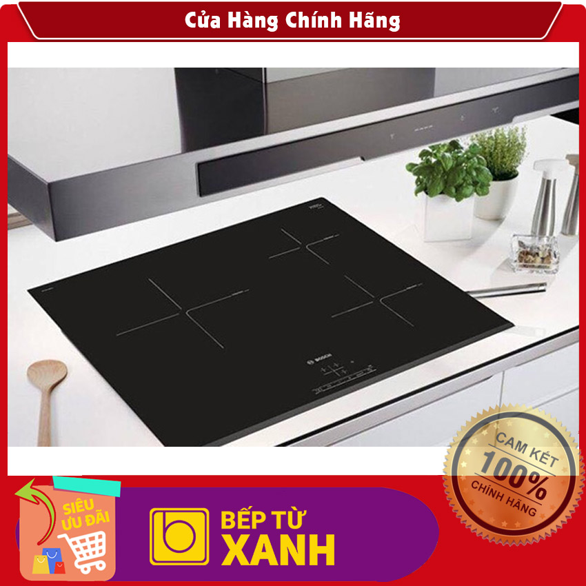 Bếp từ Bos.ch PID775DC1E | Serie 8 - Bếp từ ba gia đình