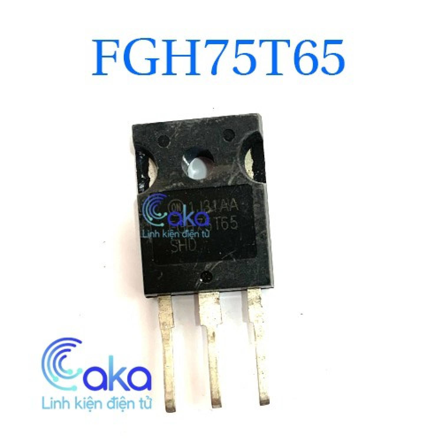 Igbt fgh75t65shd 650v 75a 75t65