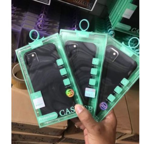 Ốp lưng iPhone 11,11 Pro,11 Pro Max ,OuCase Dẻo Màu Đen"
