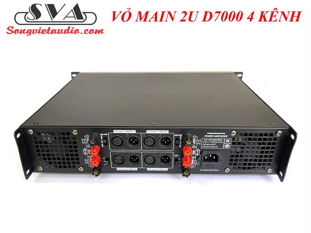 VỎ MAIN - VỎ  CỤC ĐẨY 4 KÊNH 2U D7000.