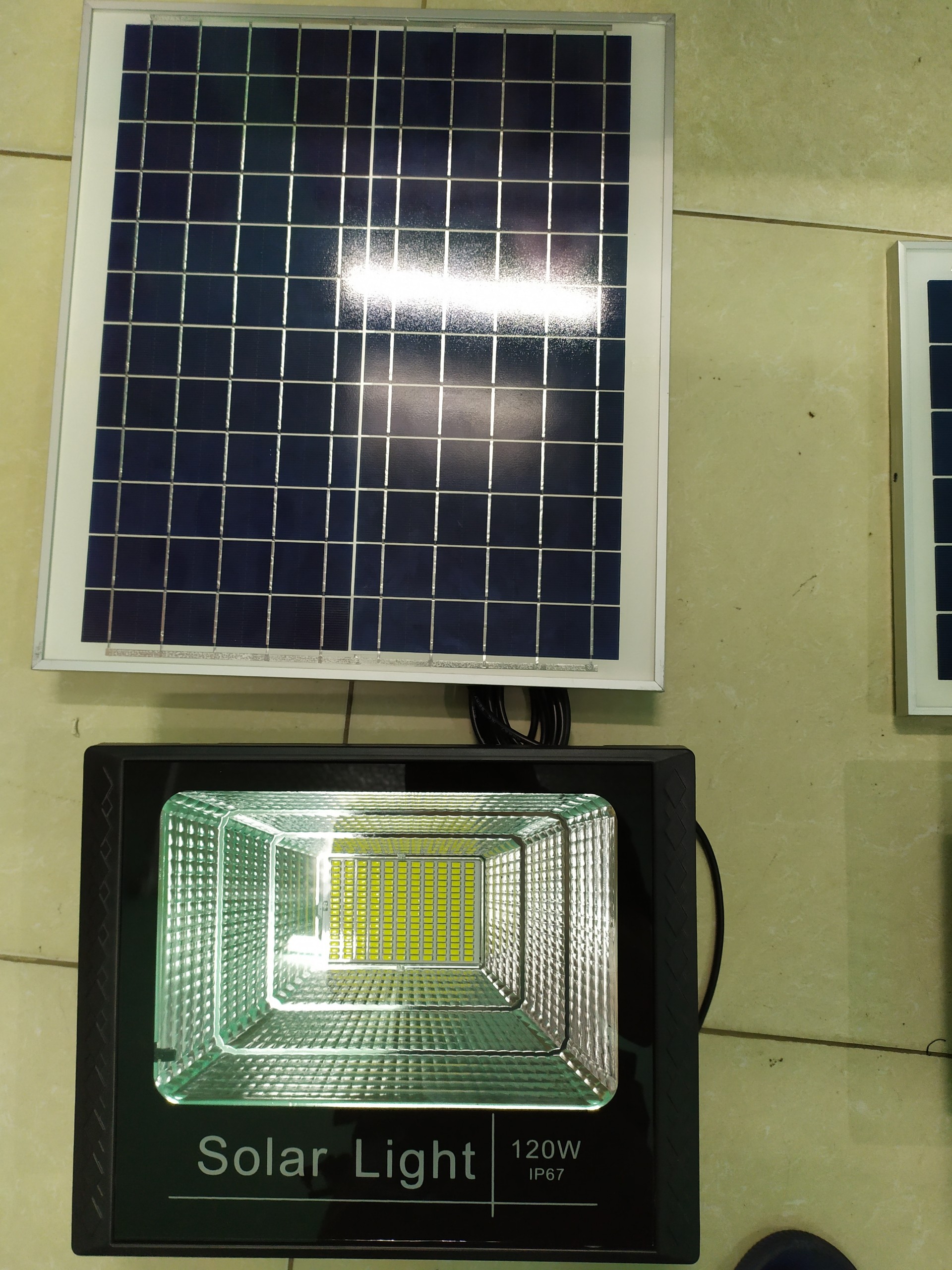 Đèn năng lượng mặt trời Solar Light 120W
