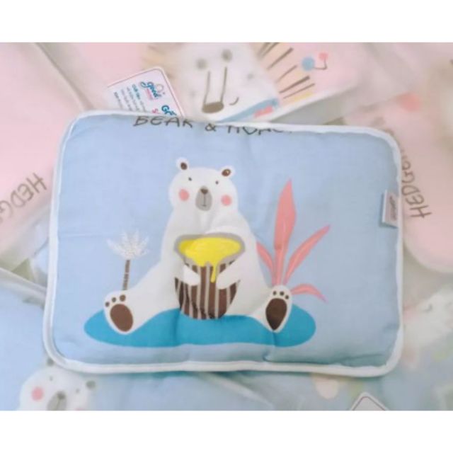 Gối Lõm Xô Sơ Sinh Sợi Tre Goodmama