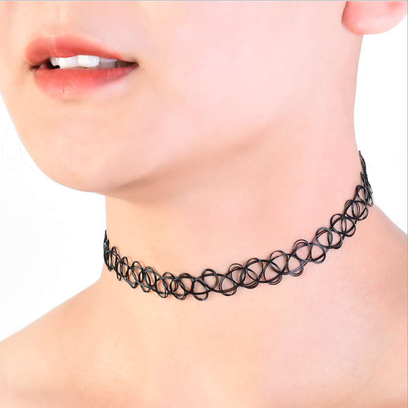 [HCM]Vòng cổ nữ choker co giãn phong cách cá tính