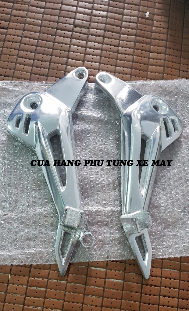 Gác Chân Nhôm Đùi Gà Gắn Xe Dream, Wave Nhỏ, Wave RS100, Wave Alpha 2008 - 2016