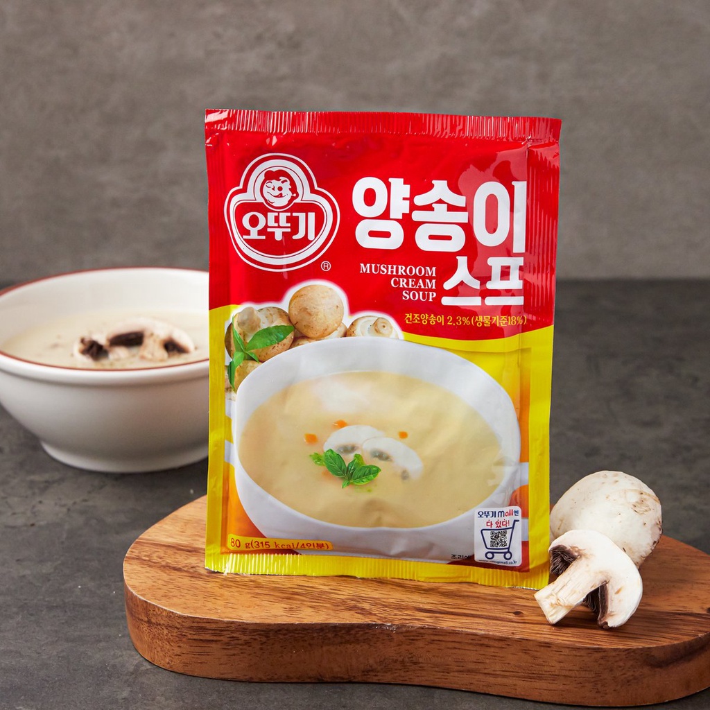 Súp ăn liền, súp nấm Ottogi 80g