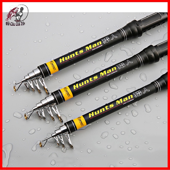 [Chất Lượng] Cần Câu Máy Huntman, Cần Câu Cá, Cần Câu Lancer Cao Cấp