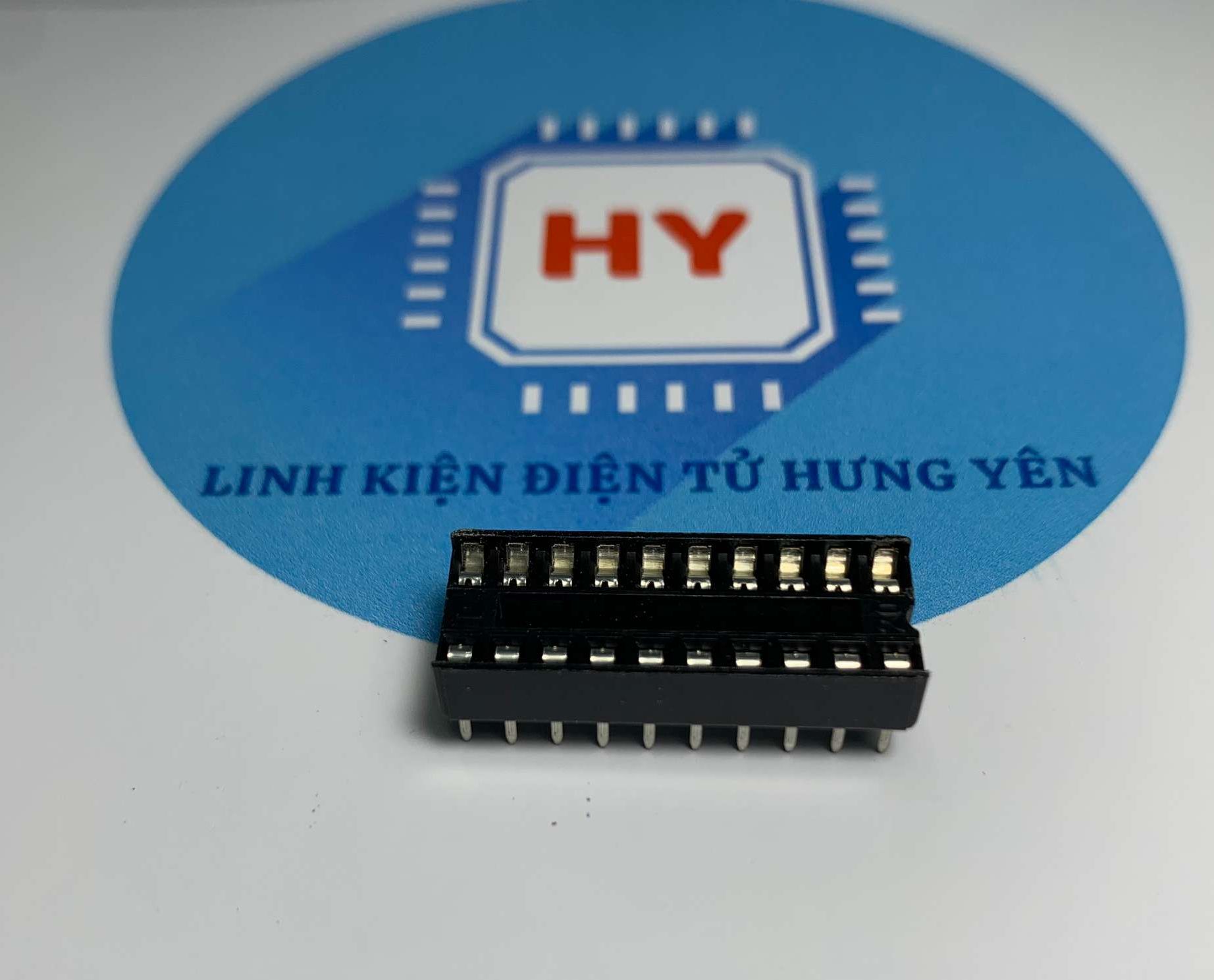 Đế IC cắm( IC Socket) 8 - 18 - 20 - 24 - 28 - 40 pin