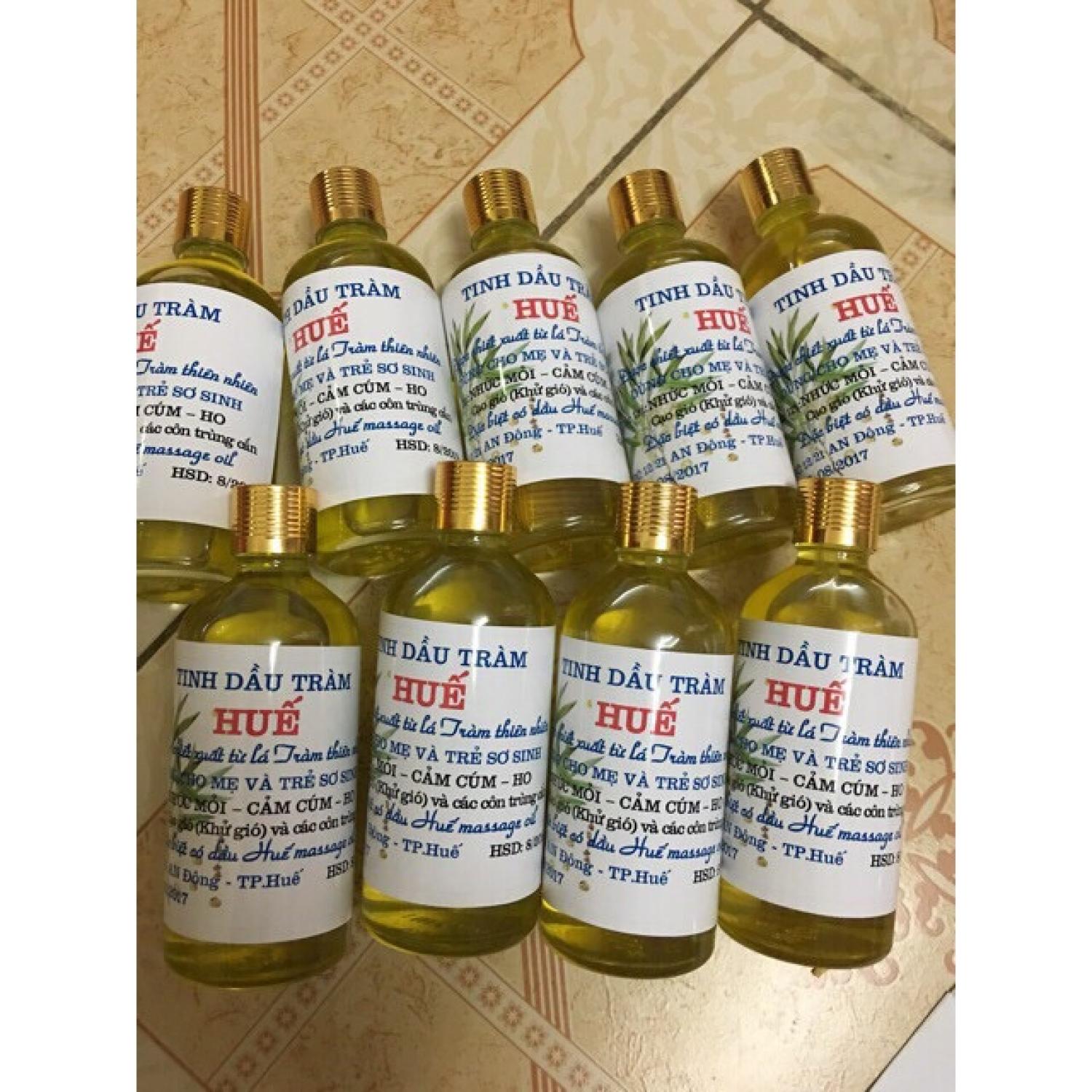 Tinh Dầu Tràm Huế chai tròn 100ml