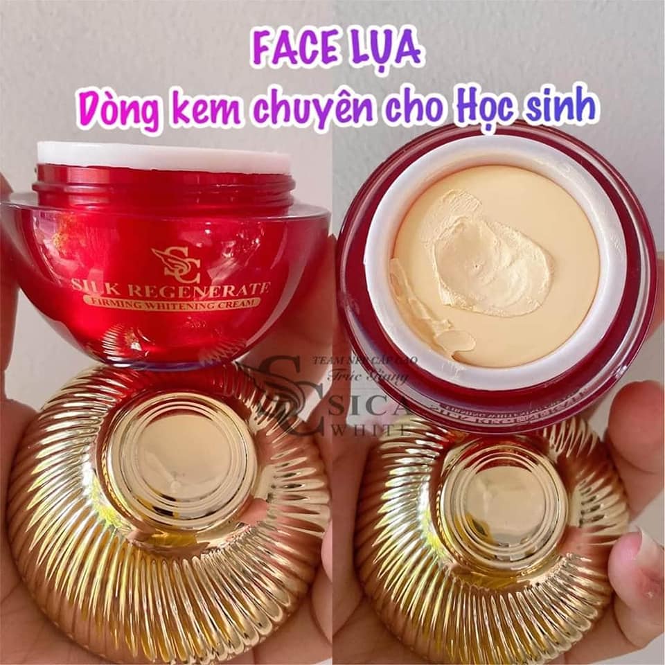 [HCM]FACE LỤA SICA WHITE ( SICAWHITE CHĨNH HÃNG ) Kem face silk