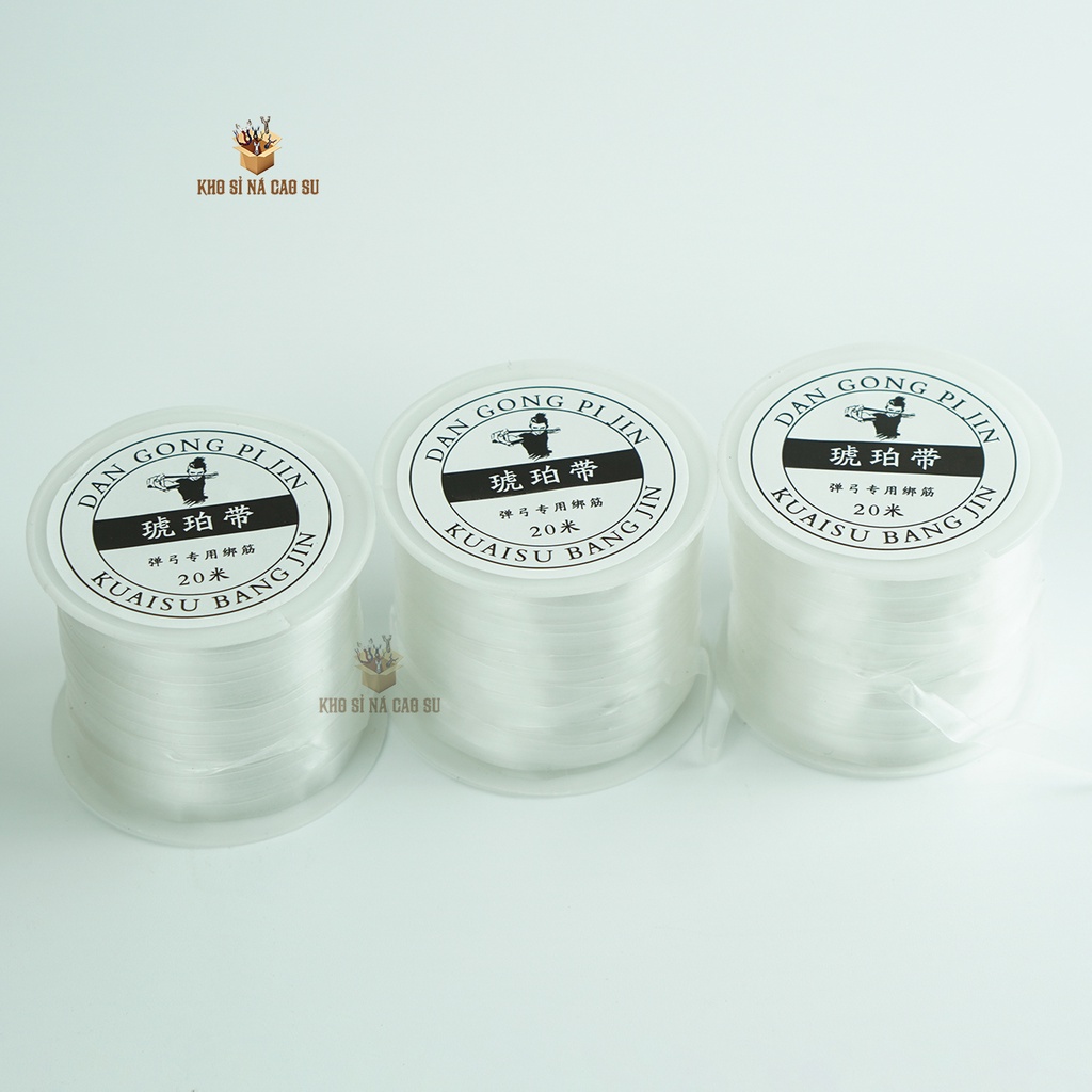 1 CUỘN DÂY BUỘC THUN - DÂY CHỈ BUỘC THUN DÀI 20M